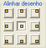 Ainhamento de escala proporcional em objecto tipo desenho